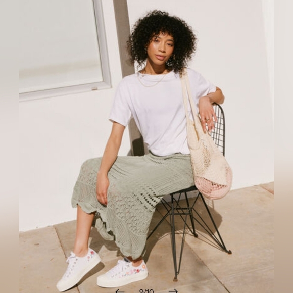 🆕️CHUCK TAYLOR ALL STAR LIFT PLATFORM SUMMER EMBROIDERY SIZE 7 **RUN BIG - Picture 7 of 12